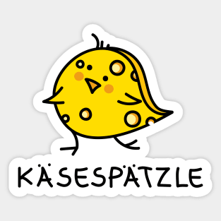 Sparrow cheese and spätzle Sticker